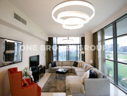 Canal and Burj Khalifa View |  1 Br  Apartment | Best price